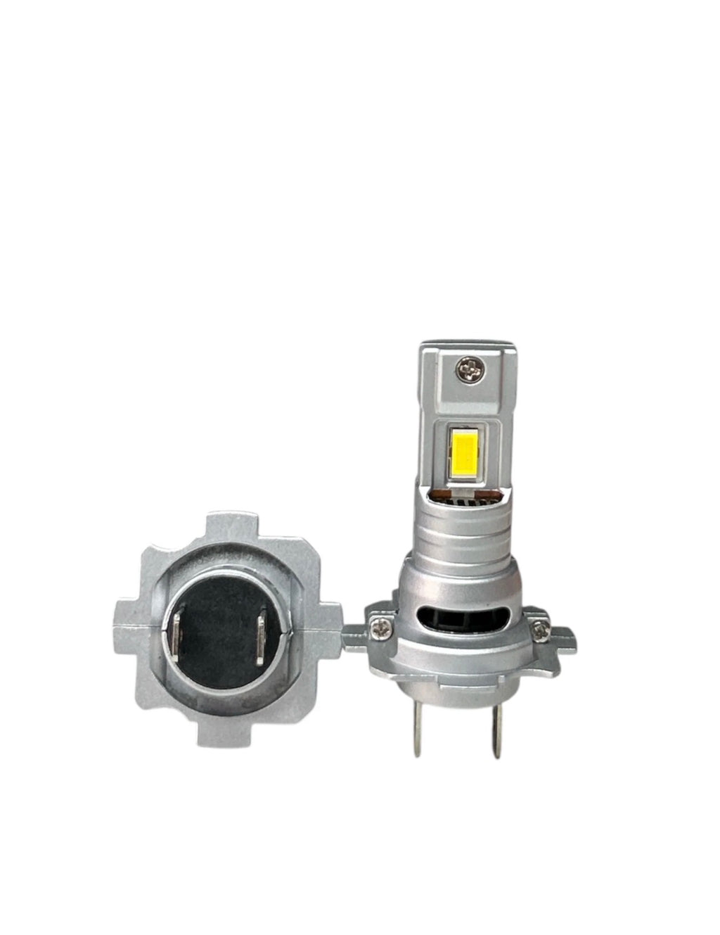 Set becuri LED H7 1:1 200W 6000K Lumină Albă Fără Eroare