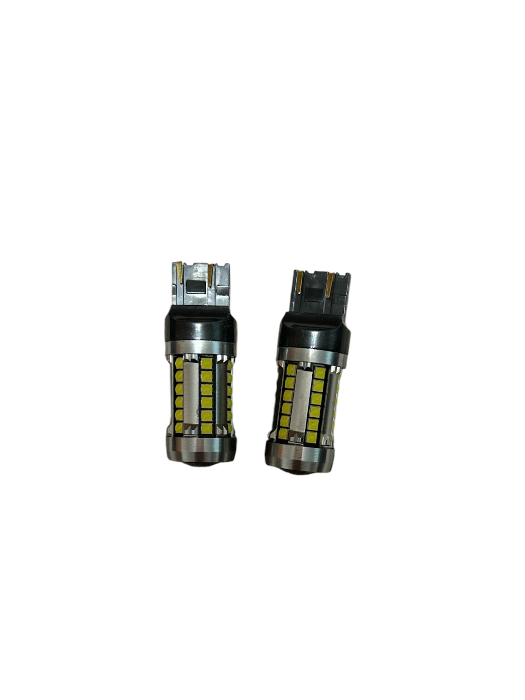Becuri LED T20 Dublu Filament Albe 39SMD 7443 cu Lupă - Set 2 buc