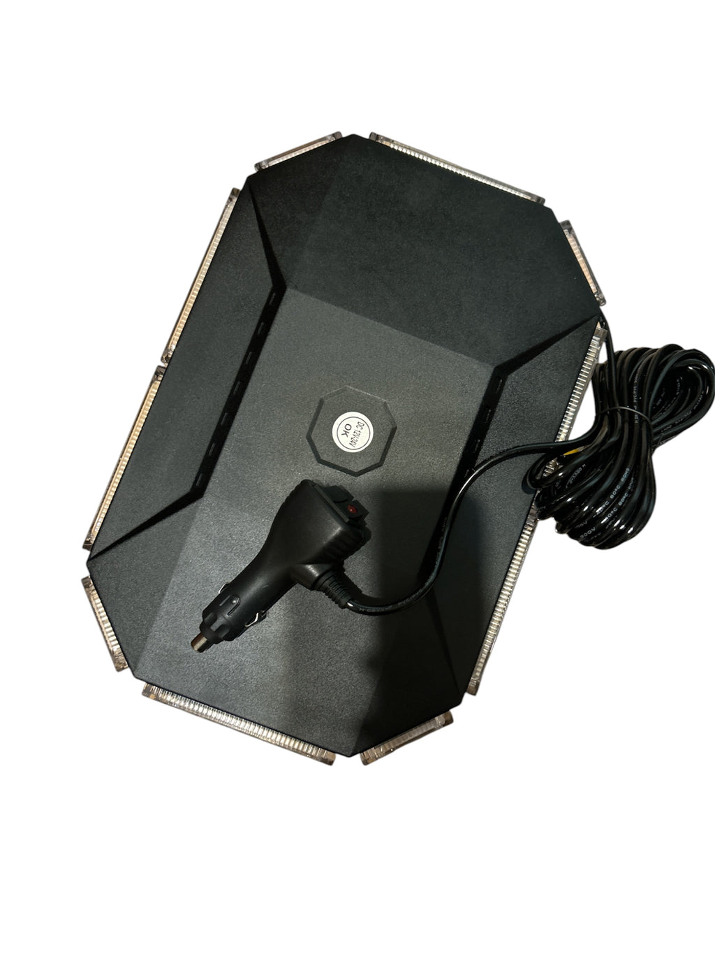 Girofar LED Bicolor Alb și Portocaliu cu Magnet 12/24V IP65