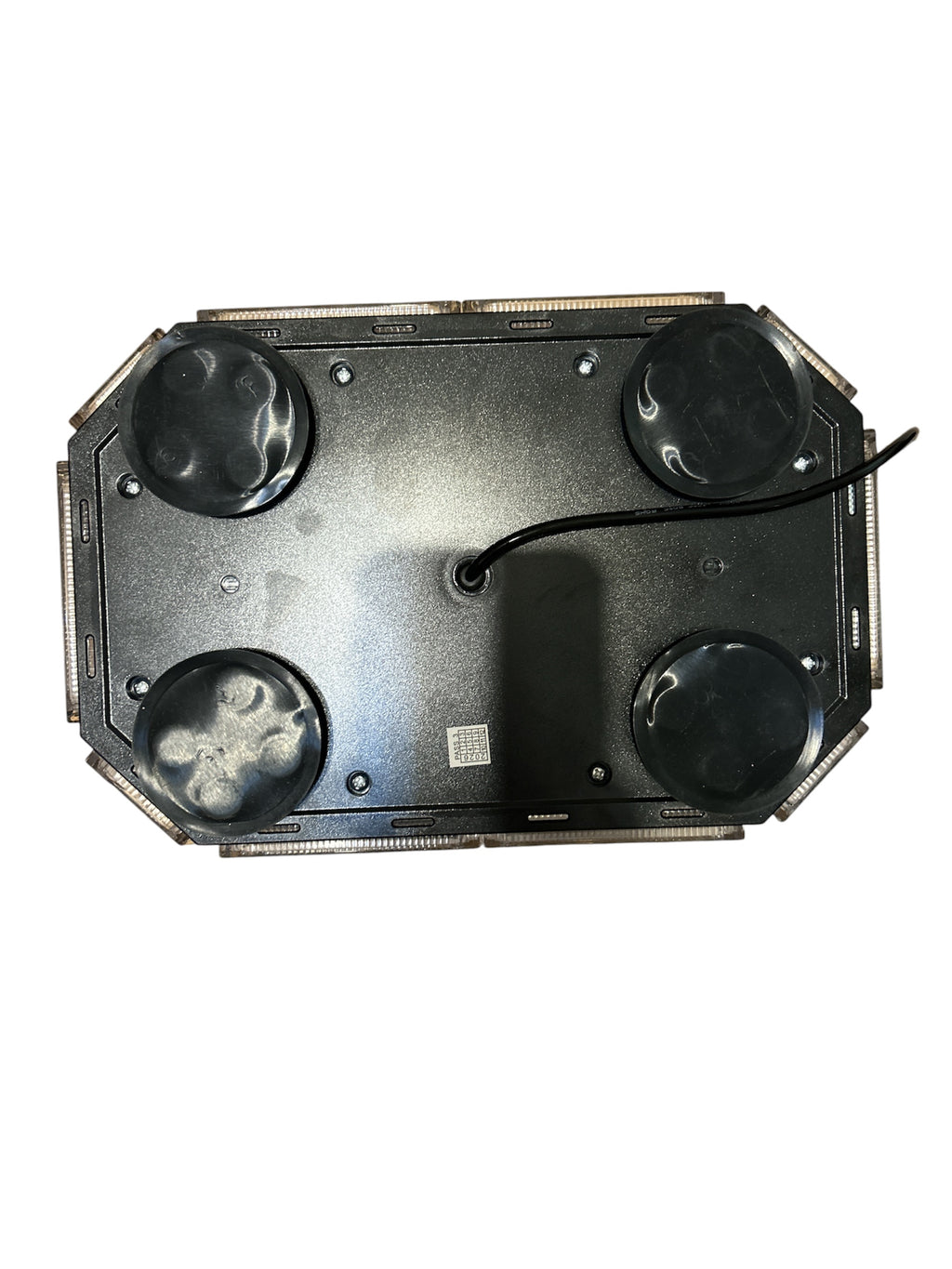 Girofar LED Bicolor Alb și Portocaliu cu Magnet 12/24V IP65