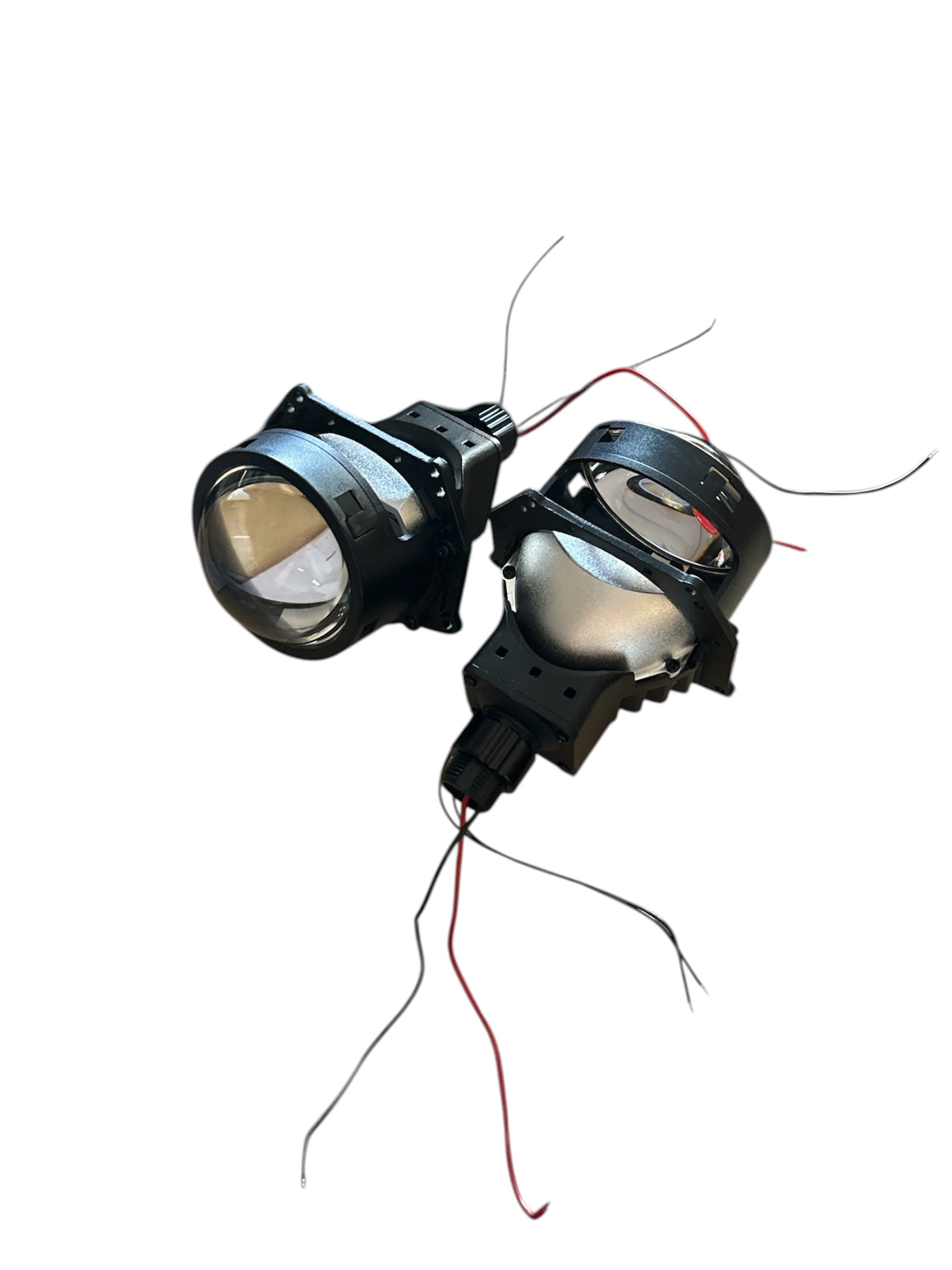 Set Lupe Bi-LED Universale 150W/180W – Fază Scurtă/Lungă 6500K Alb Rece