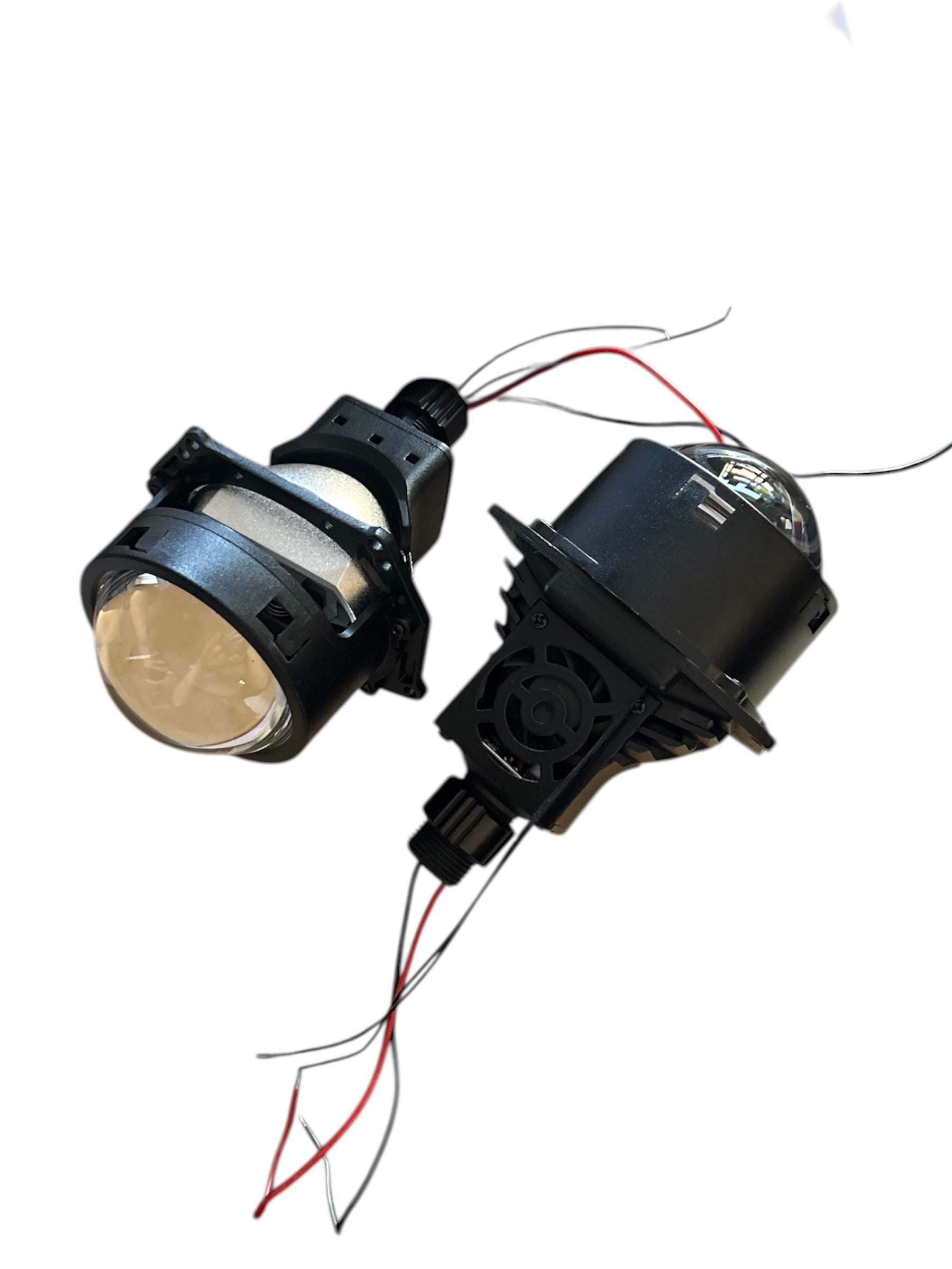 Set Lupe Bi-LED Universale 150W/180W – Fază Scurtă/Lungă 6500K Alb Rece