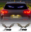 Lampa auto LED Devil's Eye, 11 moduri iluminare, USB, decorativă