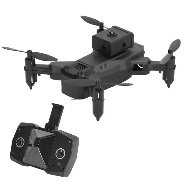 Mini Dronă KY912 cu Cameră Dublă 4K/1080P, Brațe Pliabile, Transmisie Live, Geantă Transport