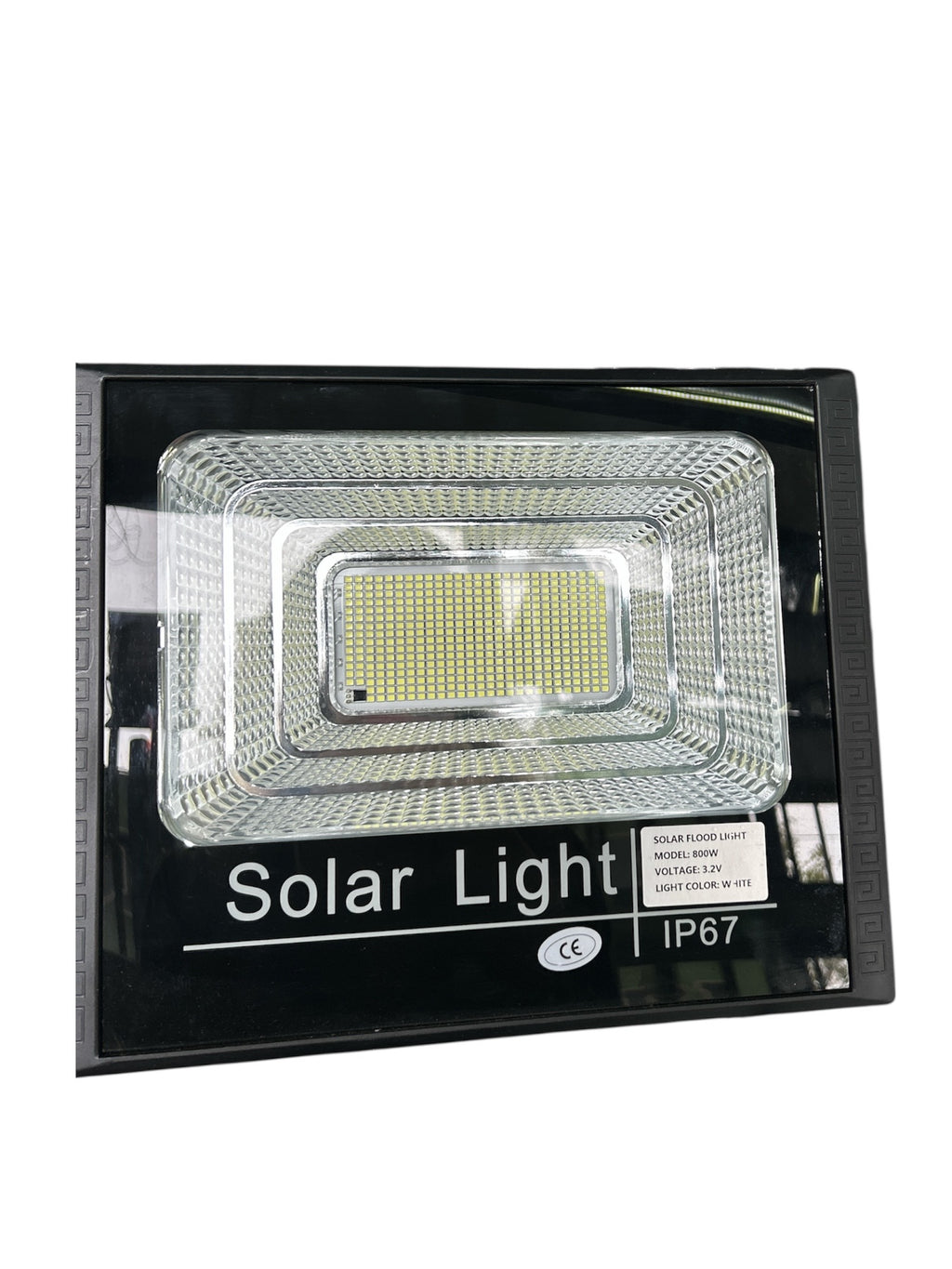 Proiector Solar 800W cu Telecomandă - IP67, Panou Fotovoltaic, Iluminat Profesional