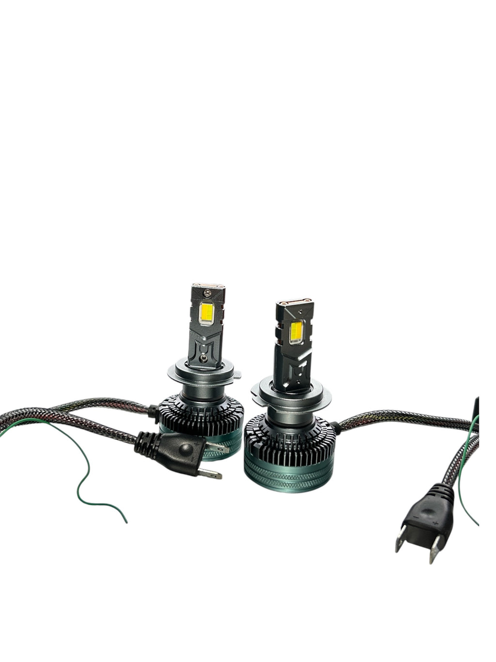 Set becuri led H7, culoare Galben/Alb, 300W, control prin aplicatie Desigilat