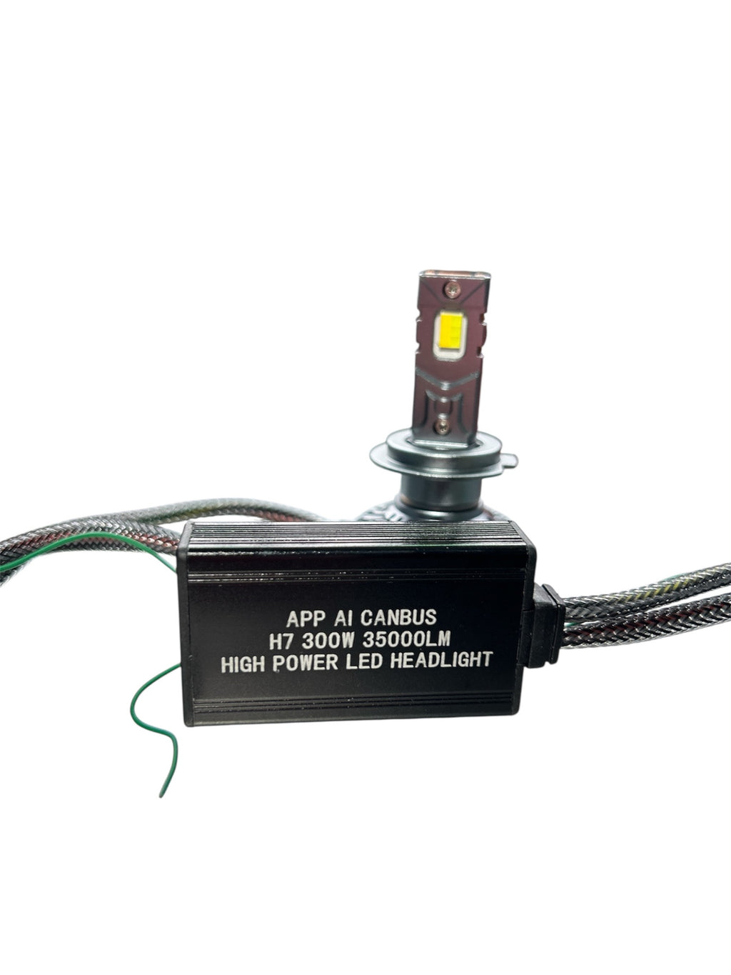 Set becuri led H7, culoare Galben/Alb, 300W, control prin aplicatie Desigilat