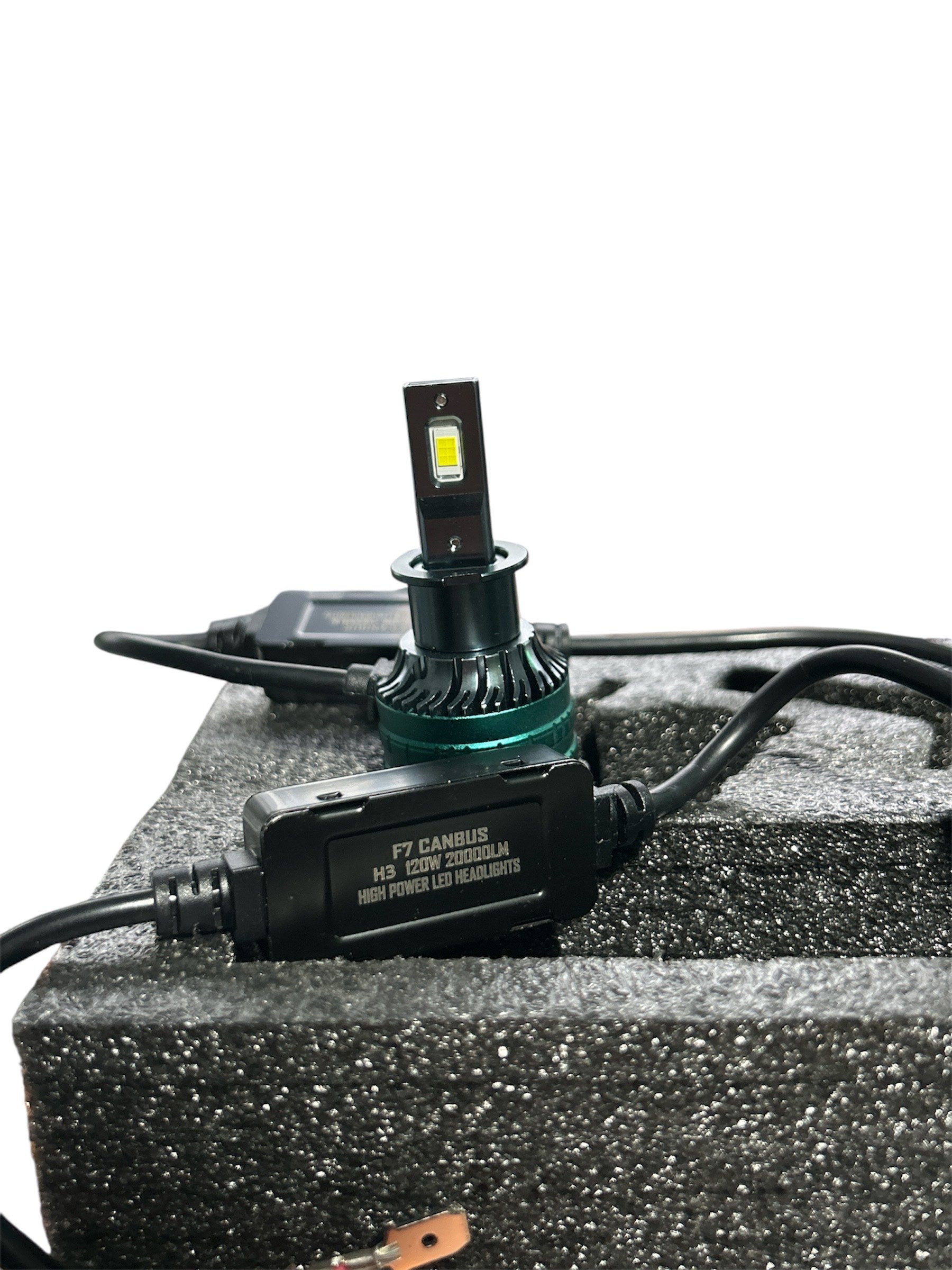 Set Becuri LED H3 120W 9-32V 20.000 Lumeni 6500K