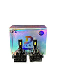 Set Becuri LED Auto D1S 9–32 V, 6500 K,, 200W, 20 000 lm, Iluminare Alb-Rece de Înaltă Putere