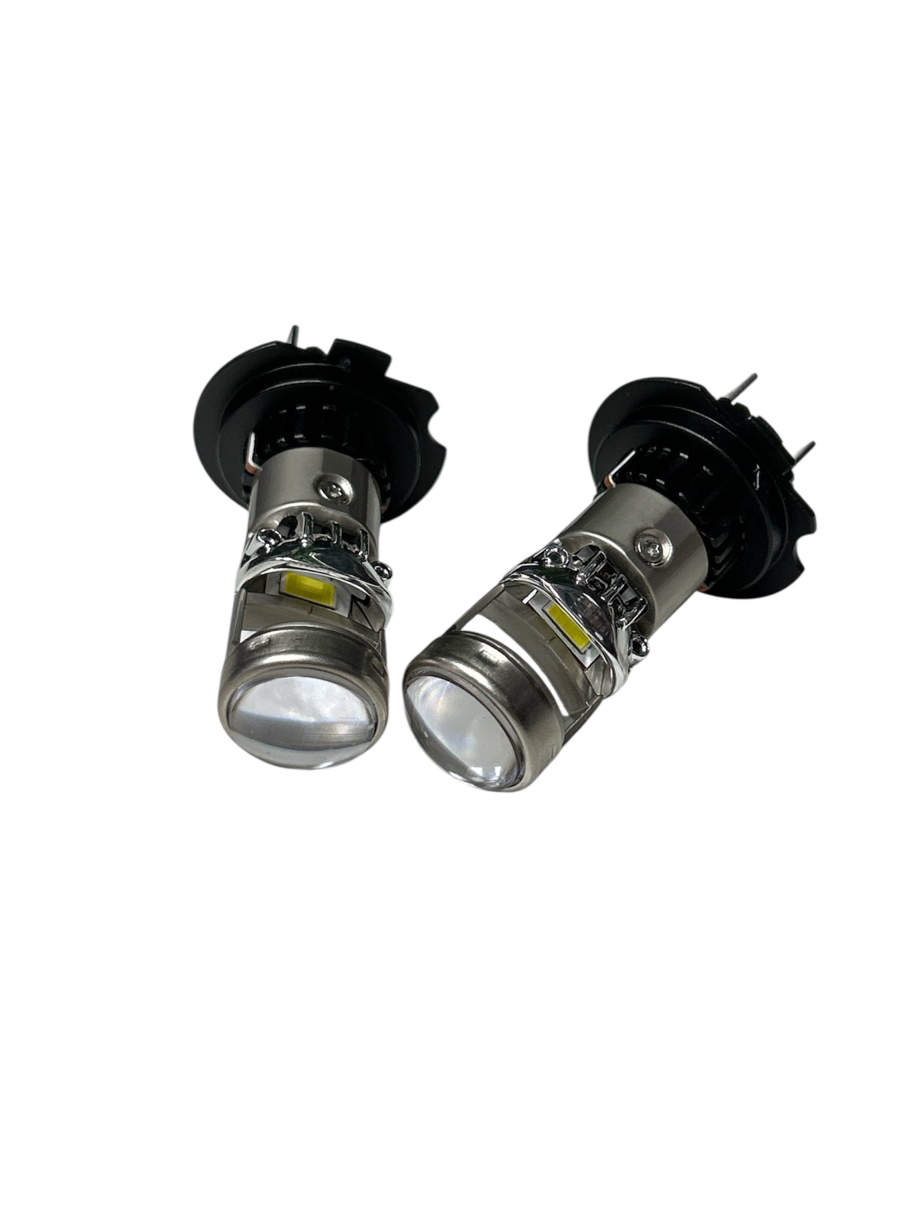 Set 2 Becuri LED Auto H7 cu Lupa 12V, 150W, 20 000 Lumeni