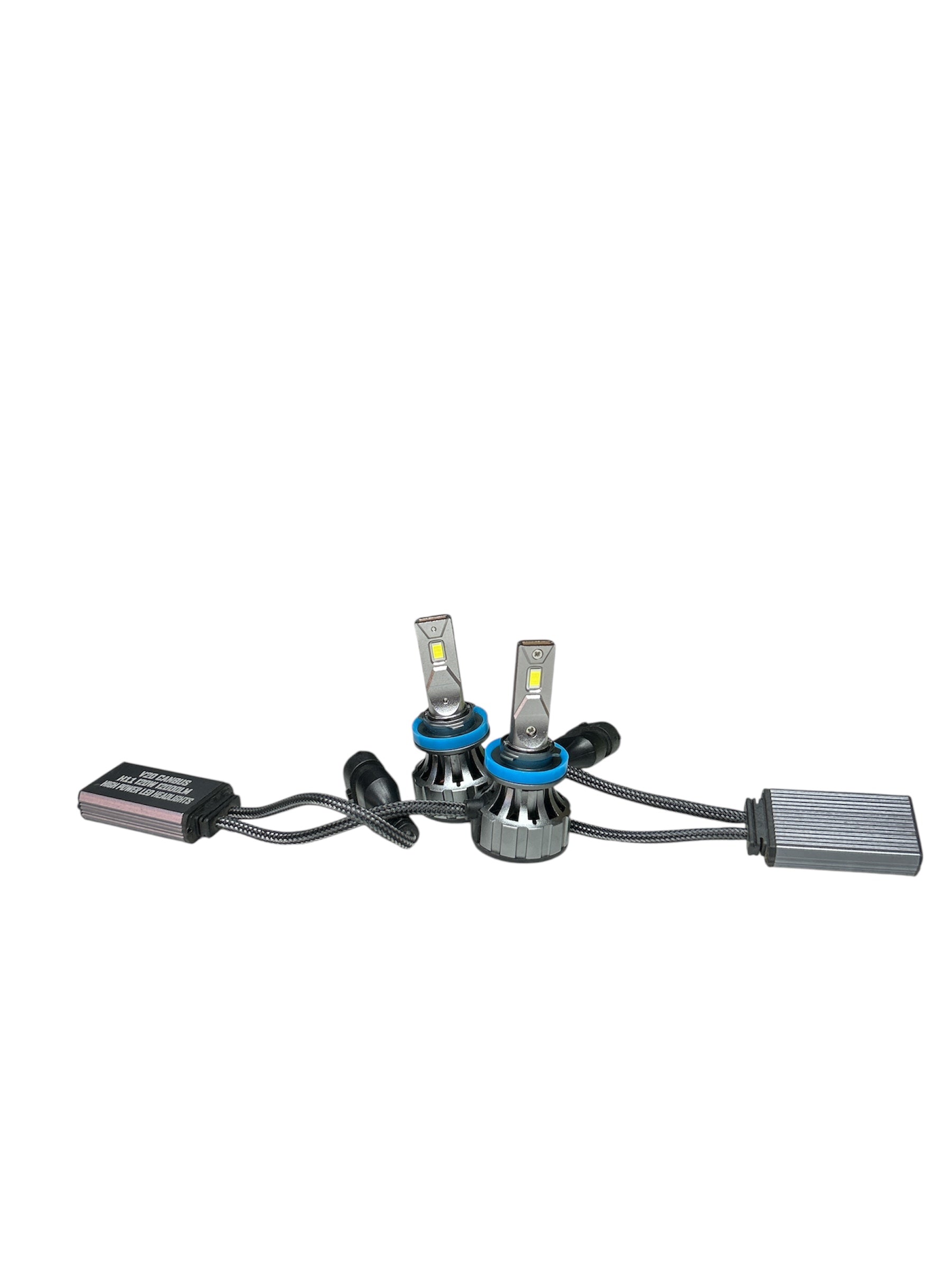 Set Becuri LED H11/H8/H9 - 120W, 12000 Lumeni, 6000-6500K Canbus