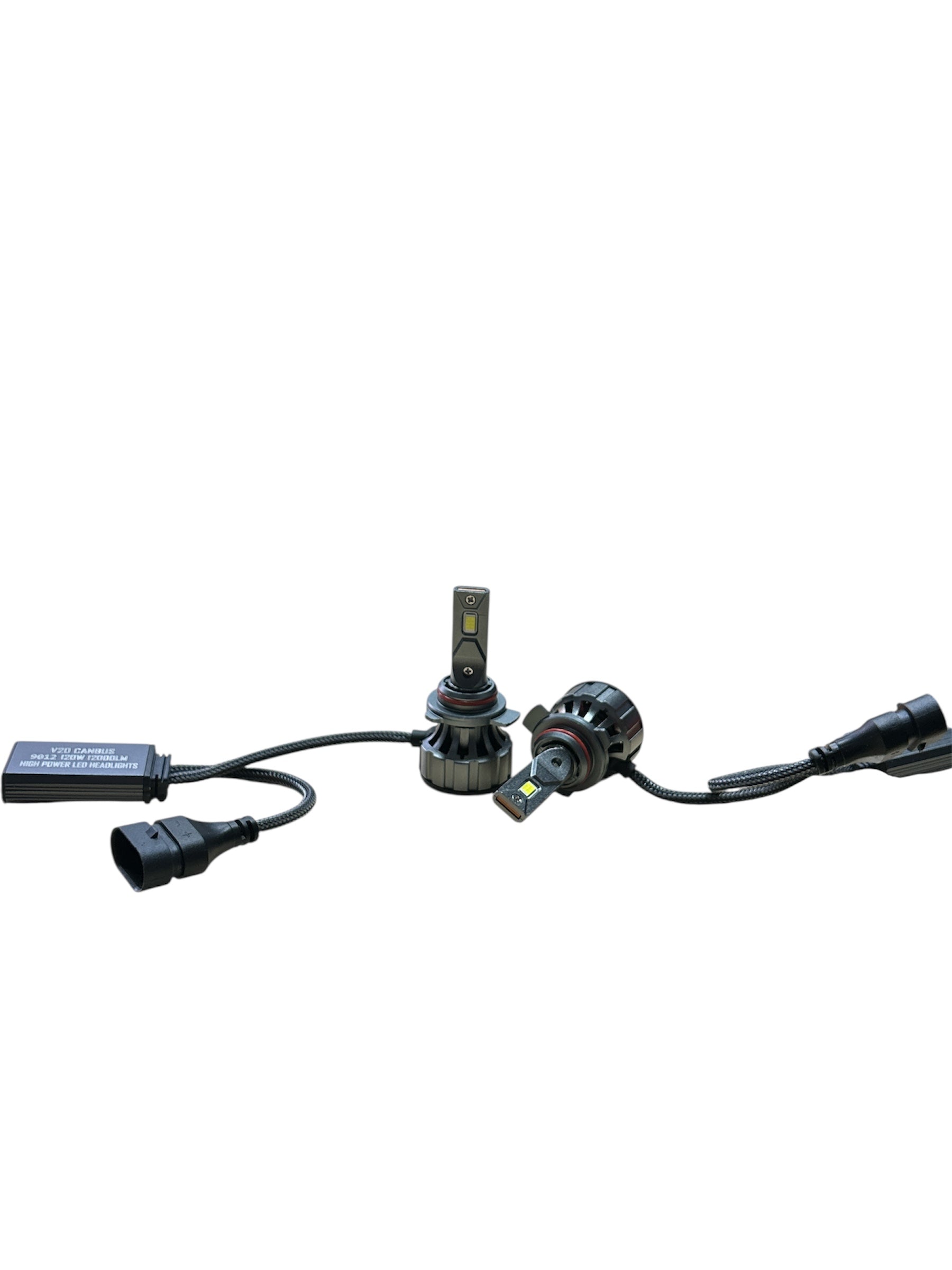 Set Becuri LED HIR2 120W 12000 Lumeni 6000-6500K