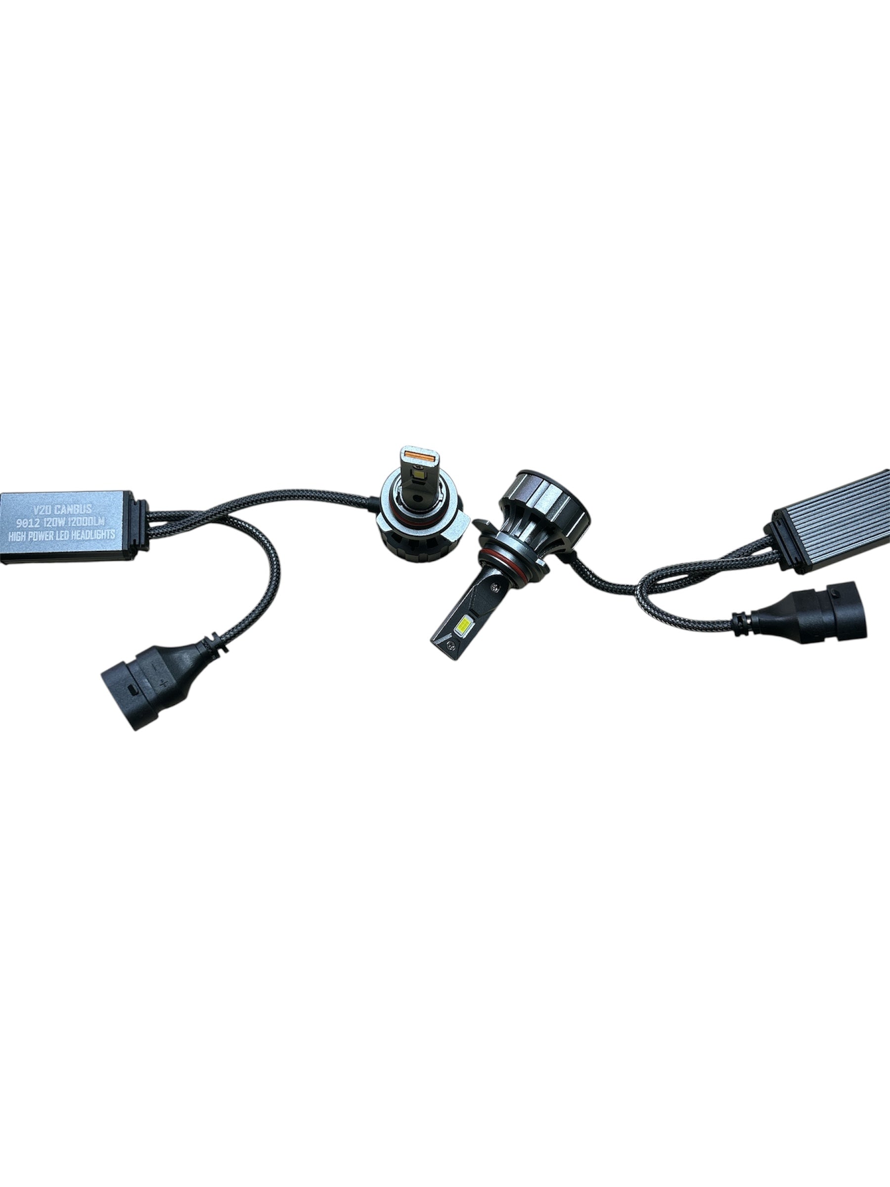 Set Becuri LED HIR2 120W 12000 Lumeni 6000-6500K