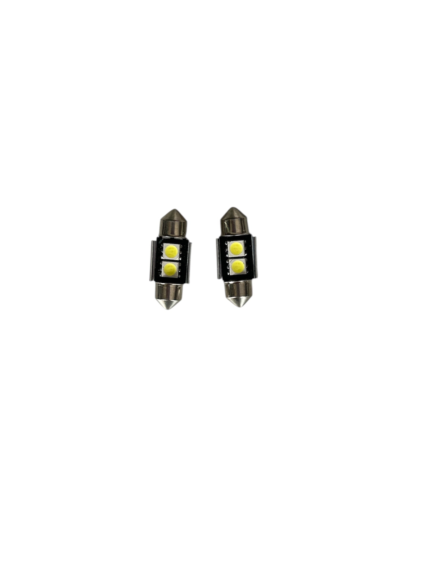 Set 2 Buc LED C5W 2 SMD 31mm 12V Canbus Alb 6000K