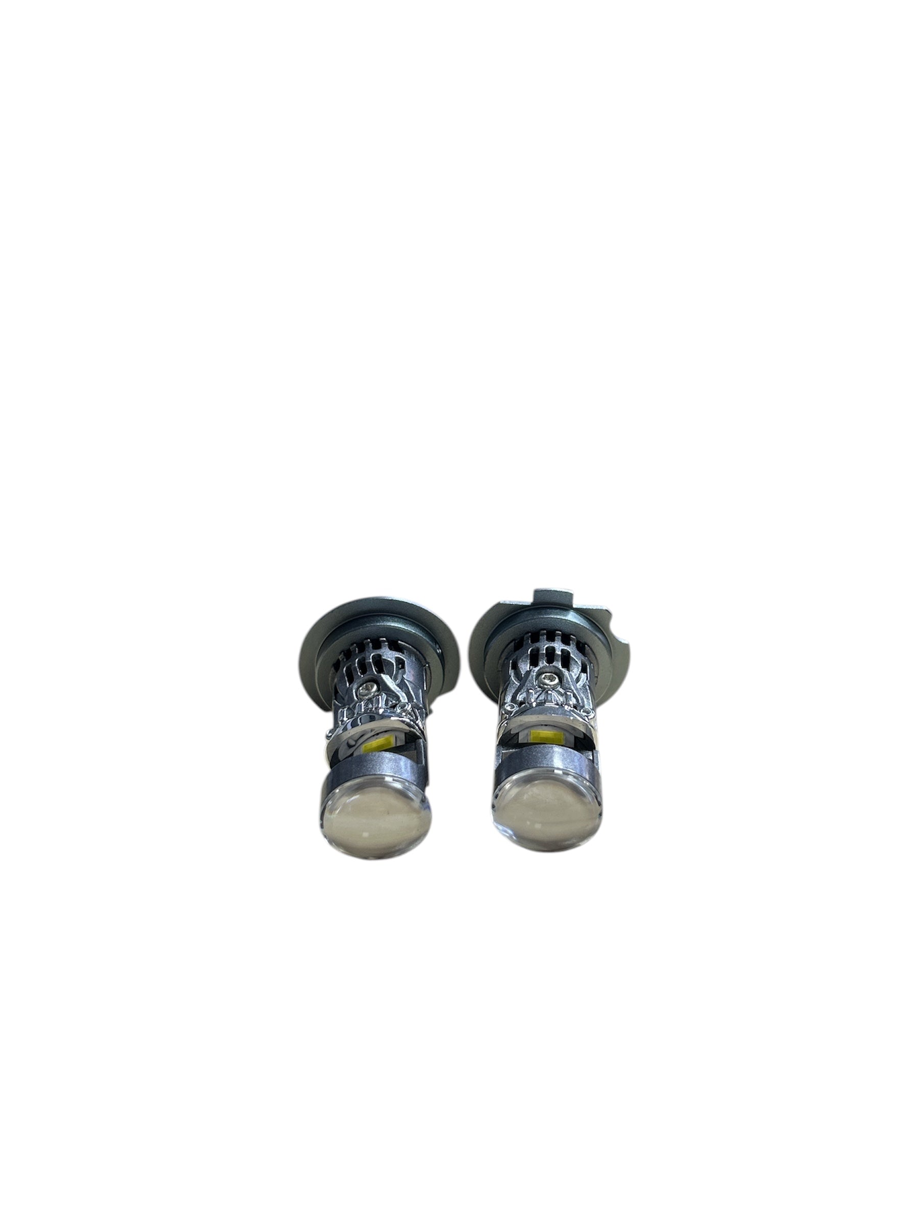 Set Becuri LED H7 cu Lupă 1:1 120W 12000 Lumeni 6500K 9-60V – Fără Eroare Canbus
