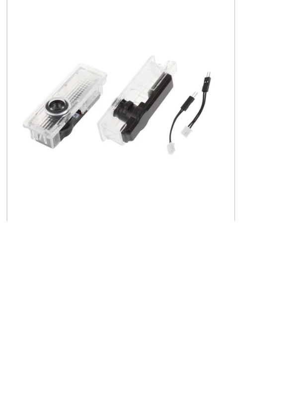 Set 2 Lampi LED Logo BMW pentru Portiere – Proiectie Holograma, Montaj Plug & Play