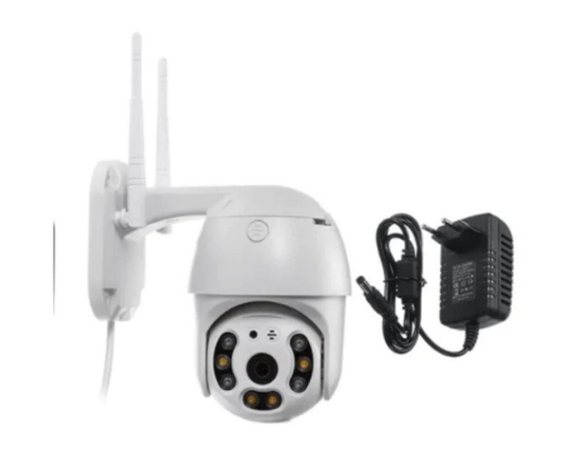 Camera de Supraveghere WiFi, Interior/Exterior, Full HD, Rotire 360, Micro SD