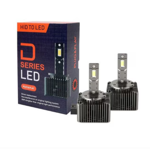 Set Becuri LED D1S Premium - 120W, 20000 Lumeni, 6500K, 9-32V Duplicat