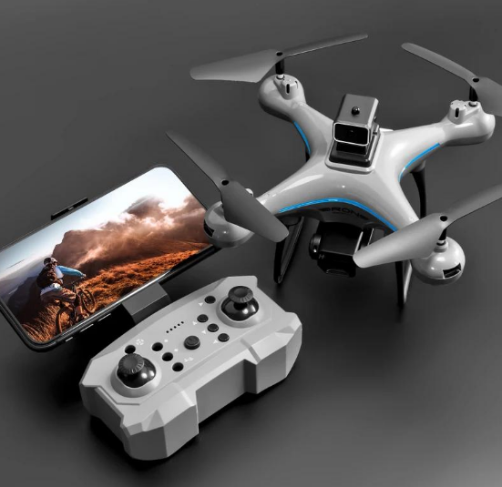 Dronă KY 102 4K HD cu Cameră Dublă, Wi-Fi, Senzor Evitare Obstacole, Funcții Inteligente