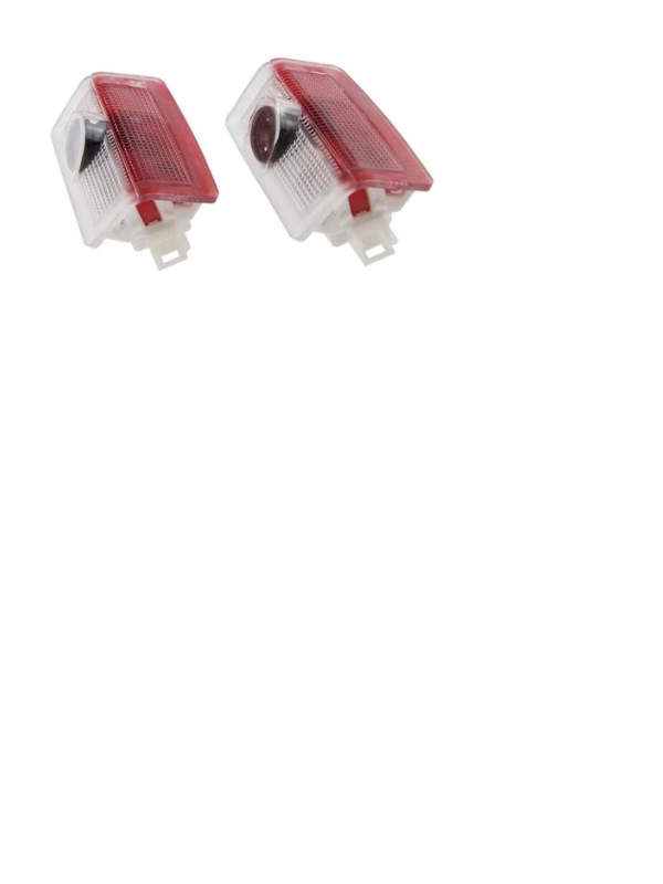 Set 2 Lampi LED Logo Mercedes-Benz pentru Portiere – Proiectie Holograma, Plug & Play