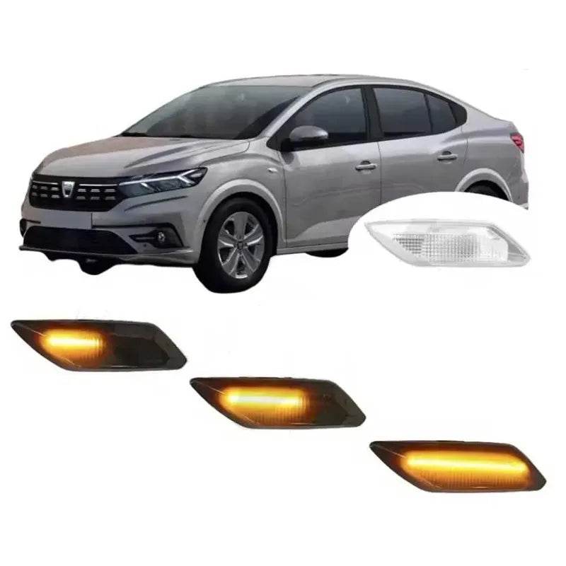 Set 2 Semnalizări Dinamice LED Dacia Logan III, Sandero MK3, Stepway MK3 – CANBUS